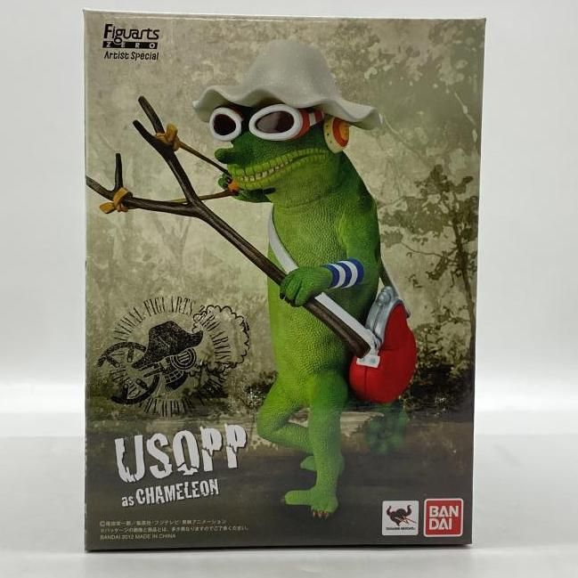 中古】未開封）ウソップ as カメレオン フィギュアーツZERO Artist