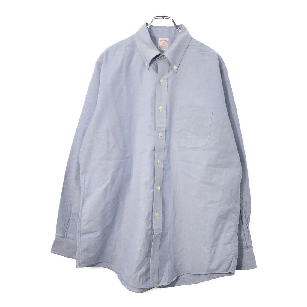 USA製 Brooks Brothers 長袖シャツ ボタンダウン 17-34 USA製 90年代 