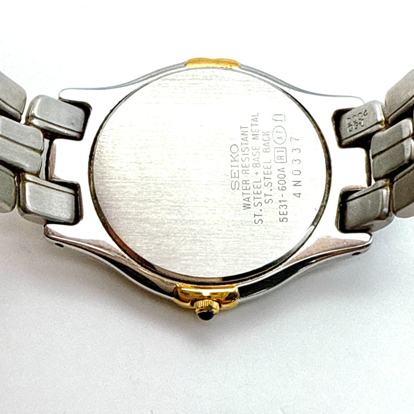 B093【美品】 SEIKO DOLCE セイコー ドルチェ 薄型 コンビカラー