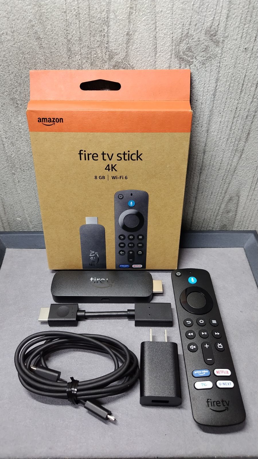 ◎I815 【初期化済】amazon fire tv stick 4K 8GB Wi-Fi 6 （m.f