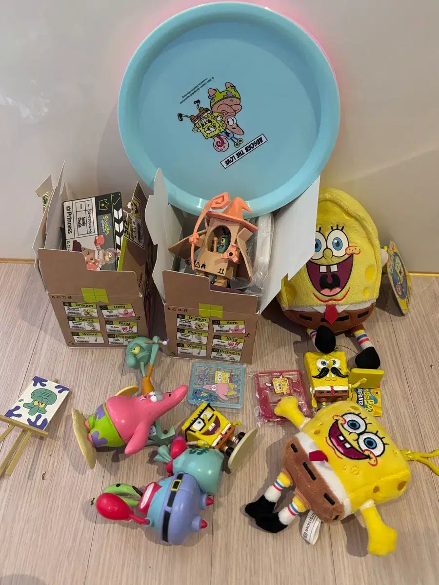 スポンジ・ボブ グッズ まとめ売り インテリア レア PLAZAでしか手に入らない『スポンジ・ボブ』のスペシャルグッズが