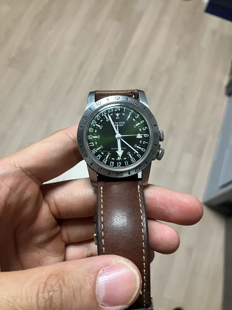 GLYCINE エアーマン ダッチェス 緑版