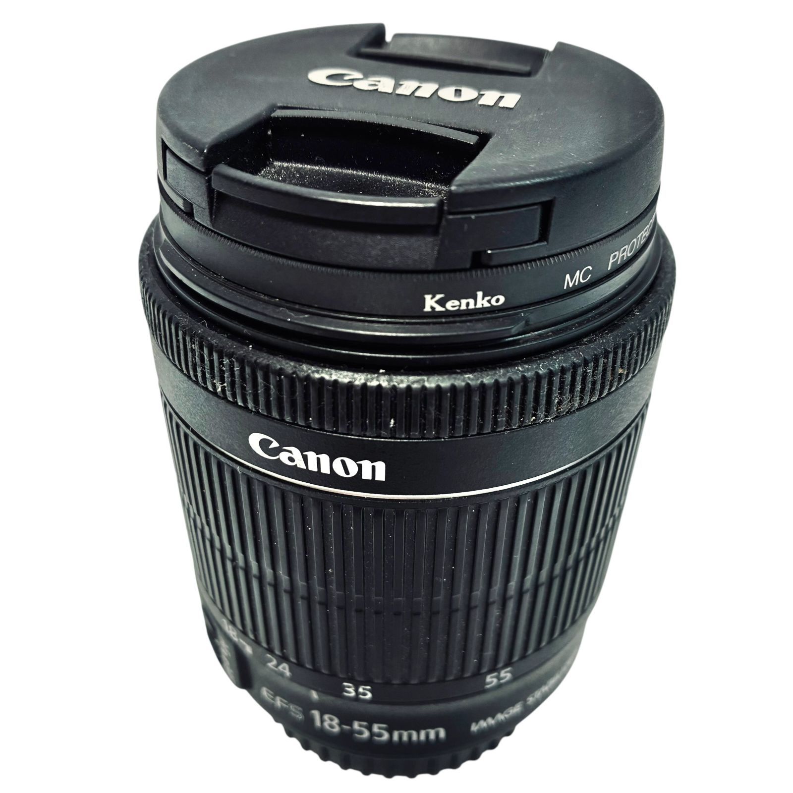 Canon キャノン EF-S 18-55mm F3.5-5.6 IS STM 標準ズームレンズ 手