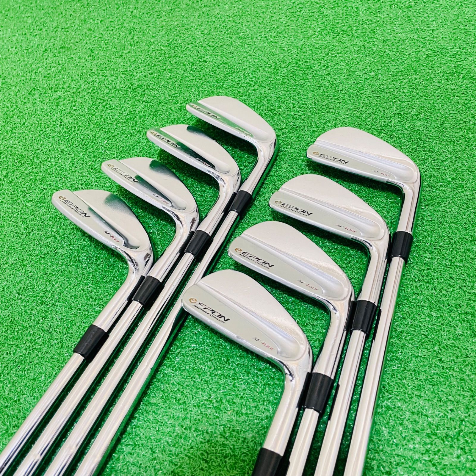 【美品】EPON AF-Tour アイアンセット 8本 9514 EPON エポン AF-Tour マッスルバック アイアン8本セット KBS TOUR