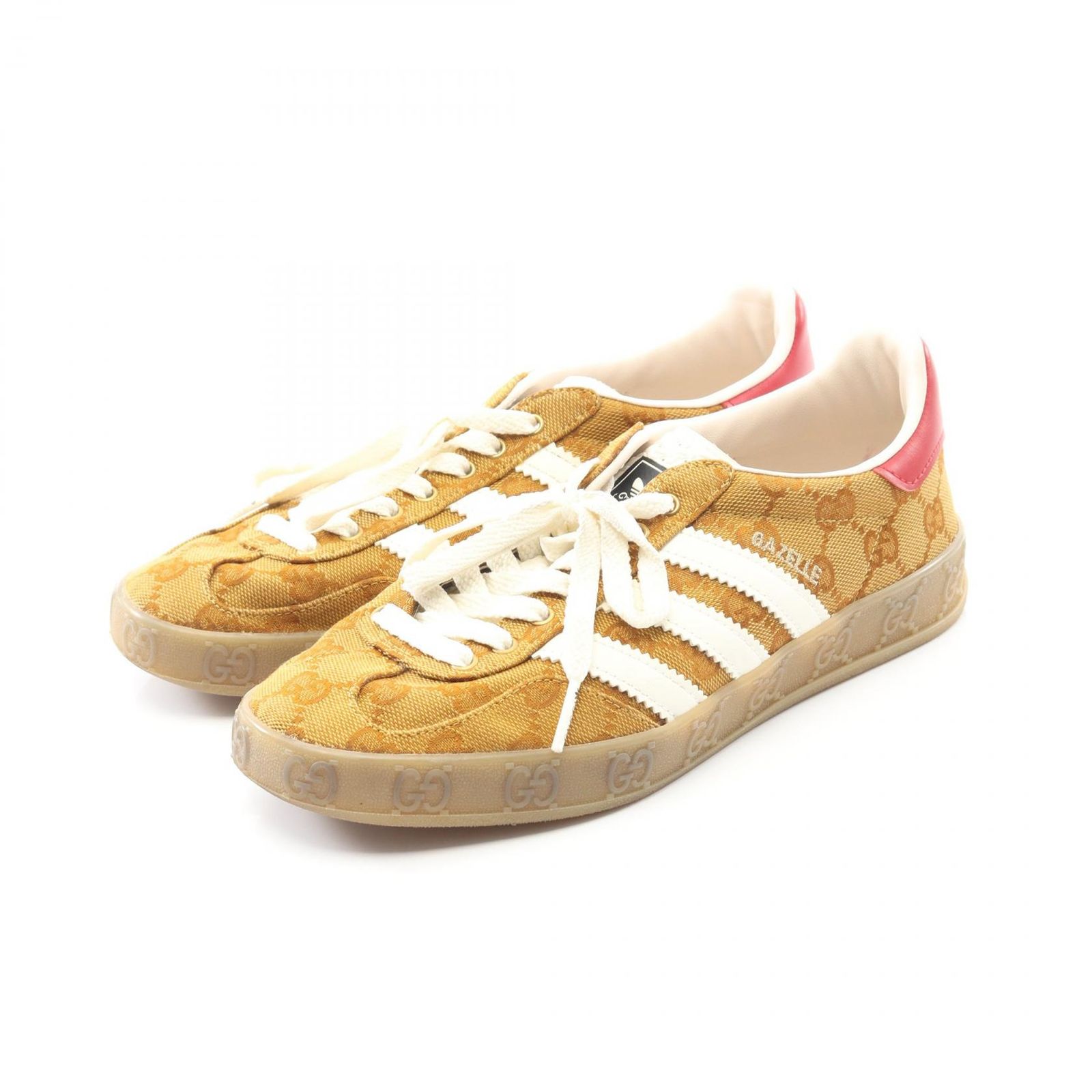 GUCCI グッチ GUCCI × adidas GAZELLE GGモノグラム スニーカー - メルカリ