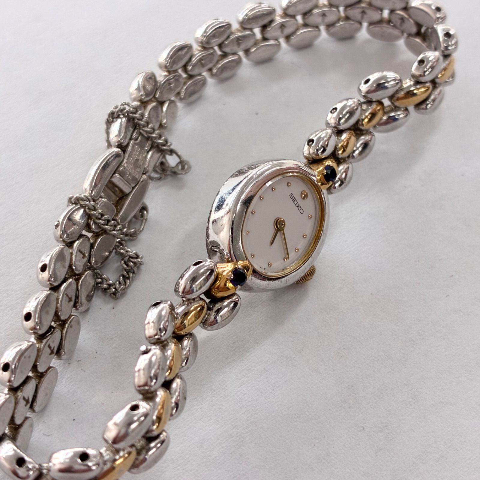 ジャンク【SEIKO】セイコー/オバール/ストーン/レディース/クォーツ