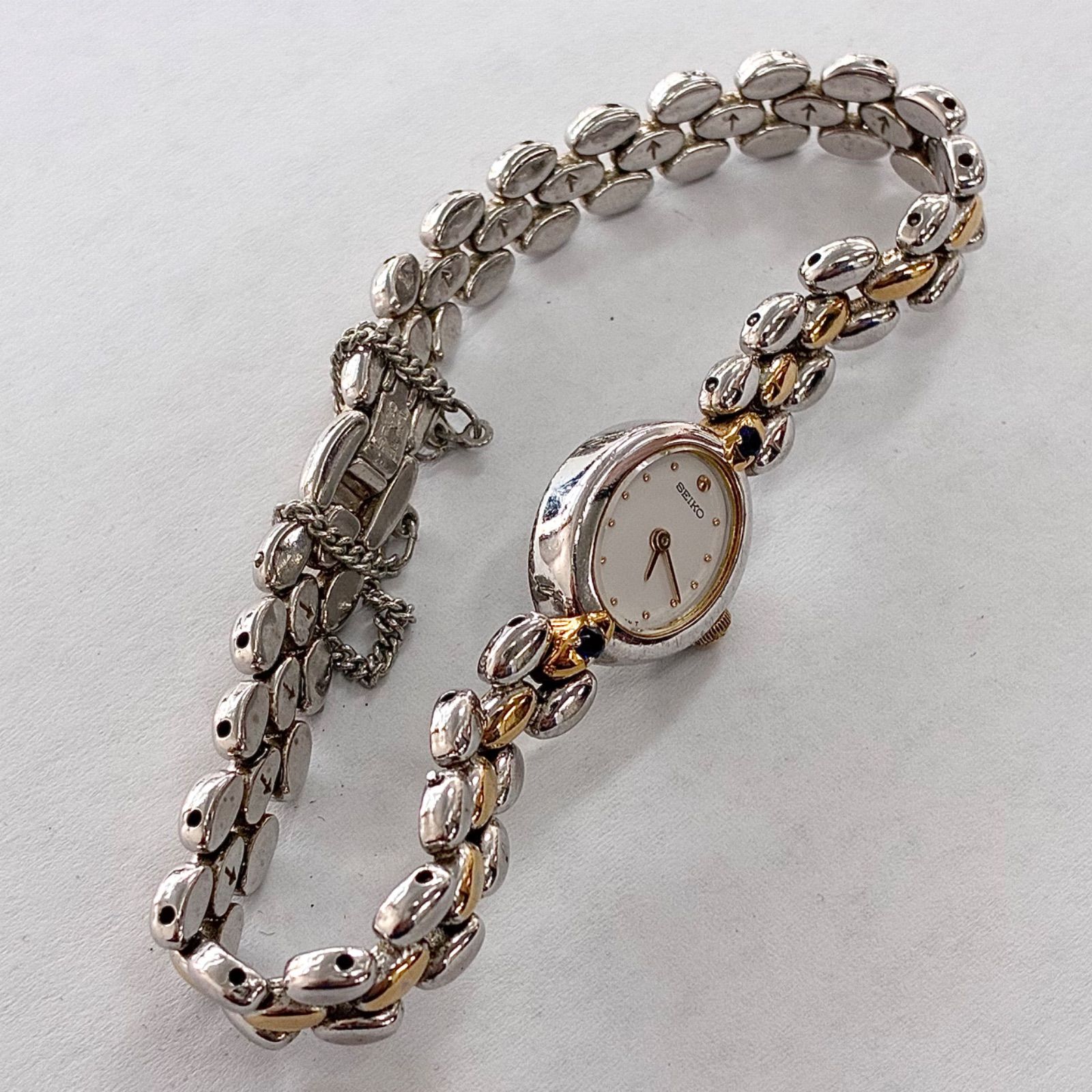 ジャンク【SEIKO】セイコー/オバール/ストーン/レディース/クォーツ