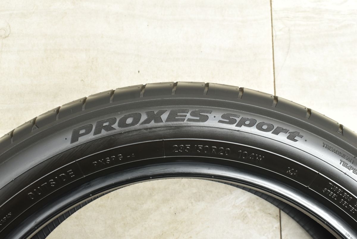 新車外し　トーヨー　プロクセススポーツ 2025年製 新車外し品】トーヨー プロクセススポーツ 235/50R20 4本