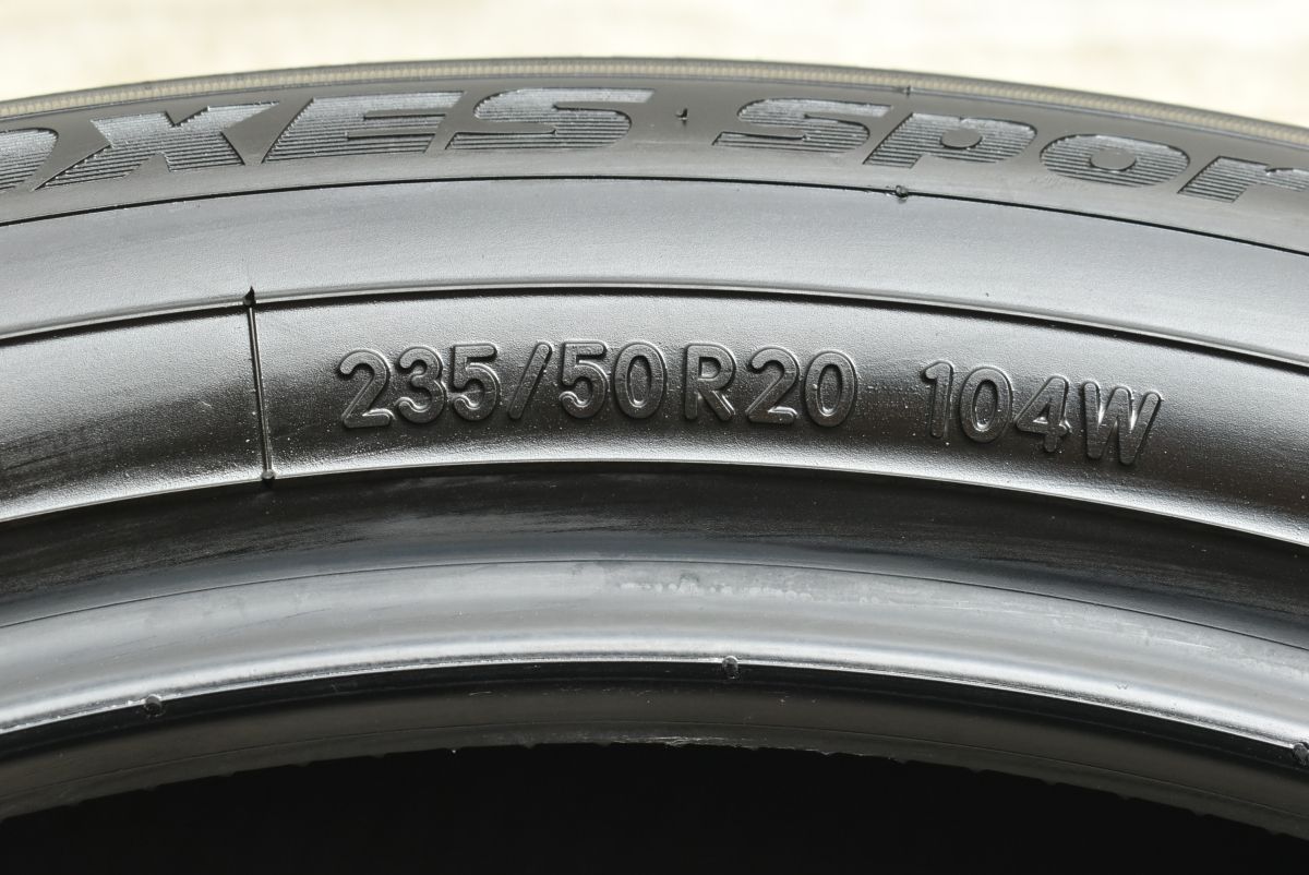 2025年製 新車外し品】トーヨー プロクセススポーツ 235/50R20 4本