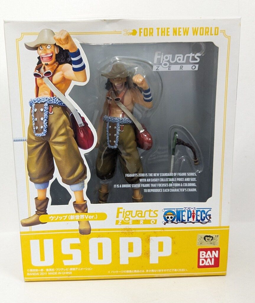ワンピース フィギュアーツZERO Artist Special ウソップ バンダイ フィギュアーツZERO ワンピース ウソップ 新世界ver PVC