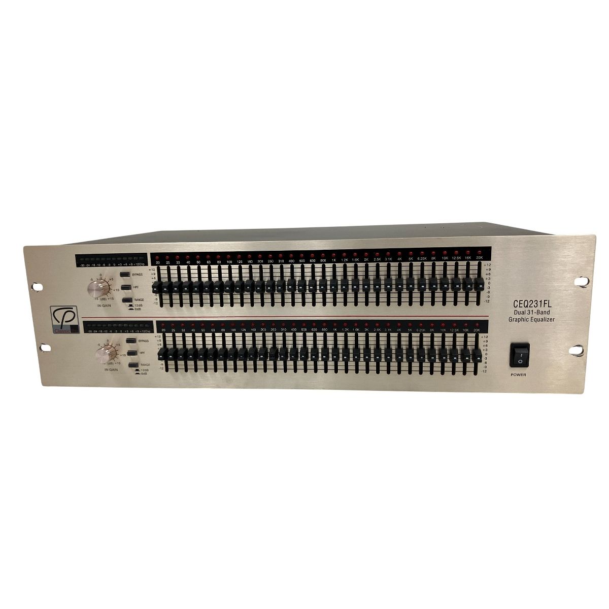 Classic Pro CEQ231FL 31バンド グラフィックイコライザー 2ch FLS搭載 音響機材 クラシックプロ 中古 O10803238  - メルカリ