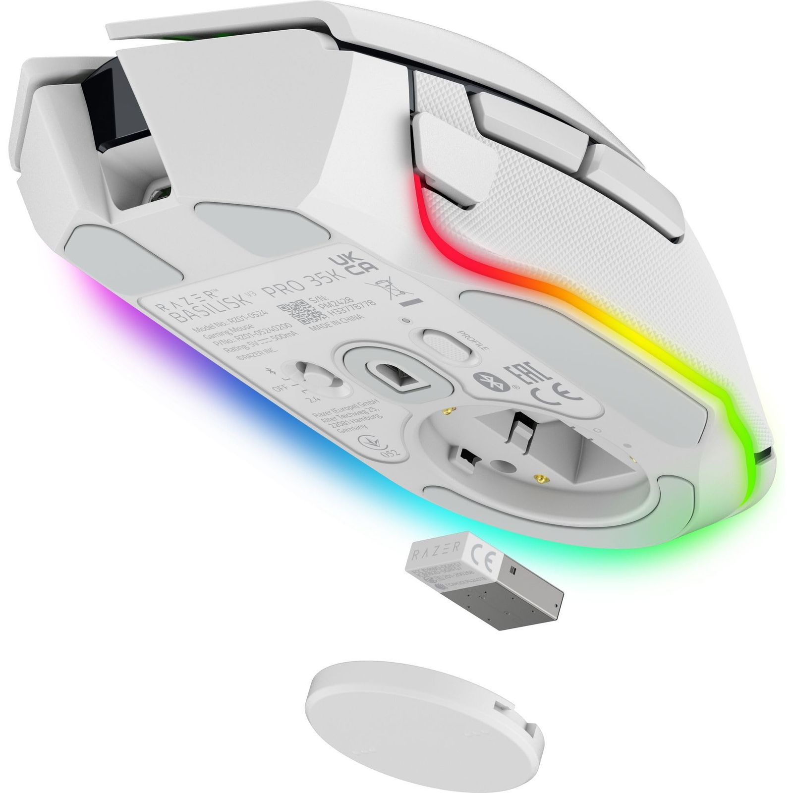 y*5様 Razer Basilisk V3PRO ホワイト ゲーミングマウス Amazon.co.jp: Razer レイザー Basilisk V3 Pro White ゲーミング