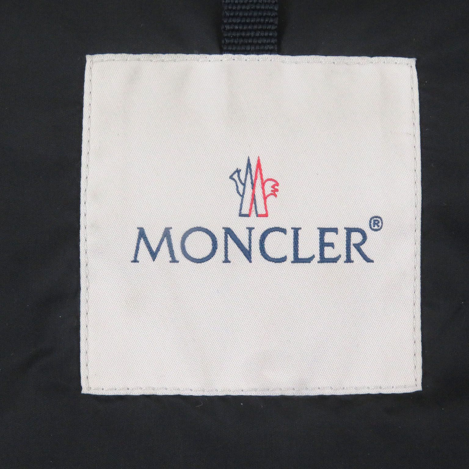 美品□MONCLER モンクレール MILLAIS GILET ラムレザー ムートン使い