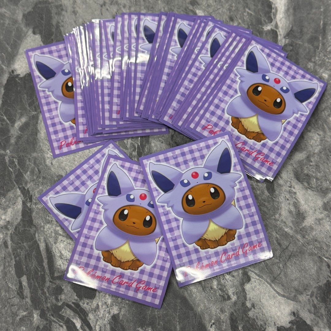 イーブイポンチョデッキシールド スリーブ ポケモンカード ブラッキー
