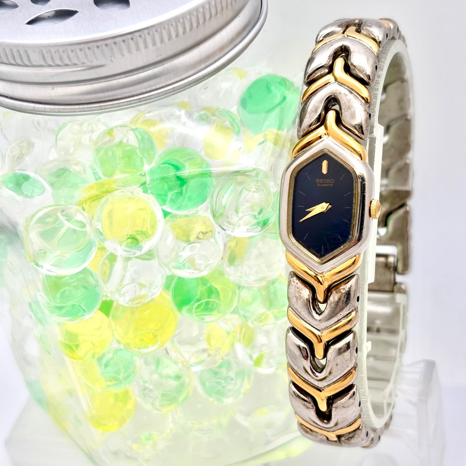 希少/新品電池】SEIKO セイコー レディース 腕時計 4N00-6481 440423