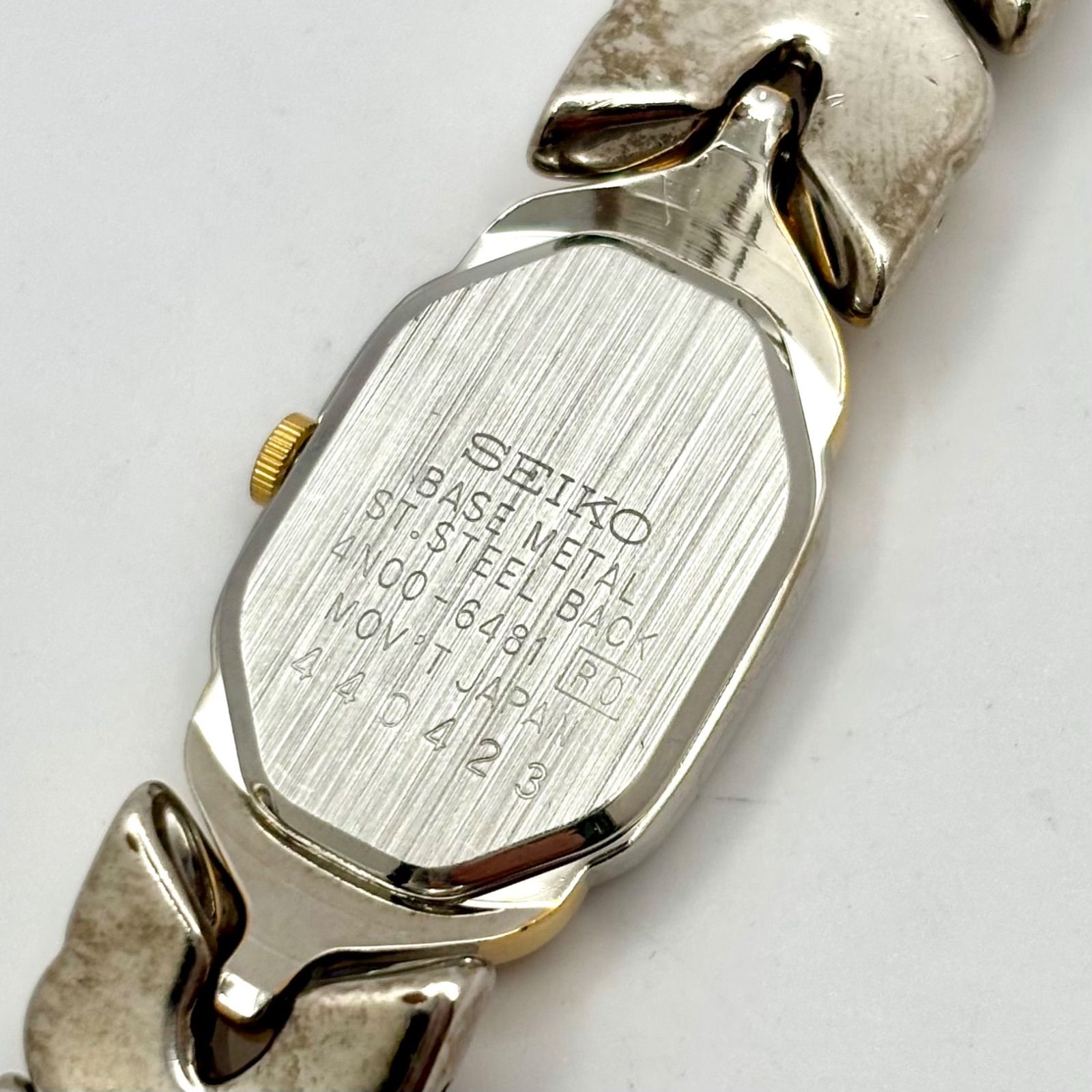 メルメルネコ様　腕時計　SEIKO セイコー　レディース　　新品電池 希少/新品電池】SEIKO セイコー レディース 腕時計 4N00-6481 440423