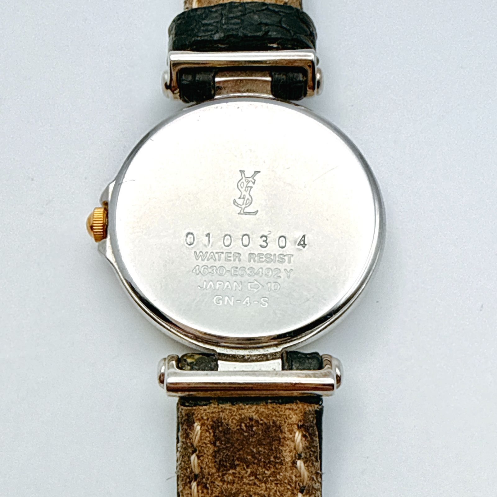 A116【極美品・オリジナルベルト】YSL Yves Saint Laurent イヴ・サン