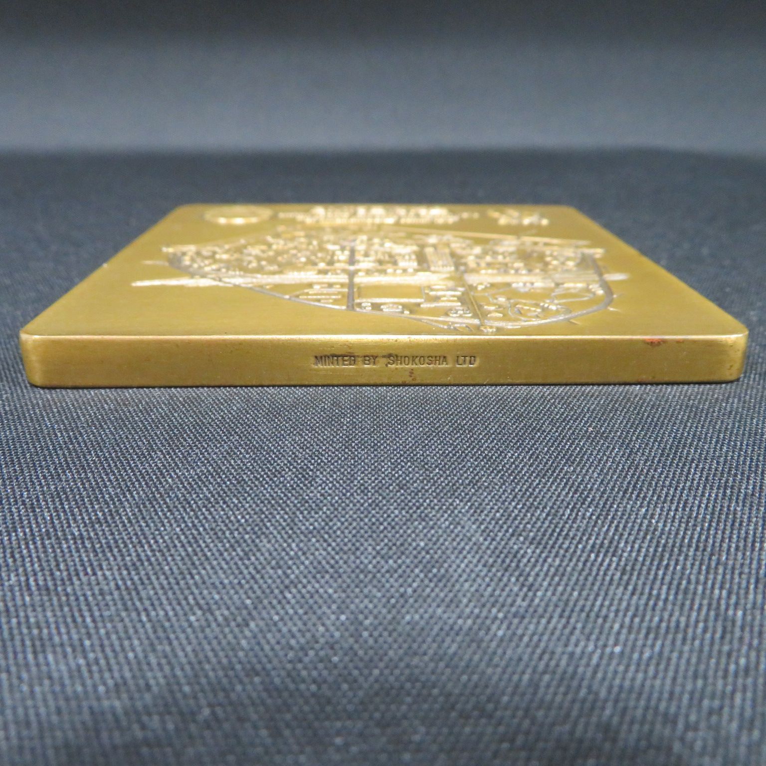 7407☆日本万国博覧会□記念プレート□1970年□EXPO'70□記念プレート