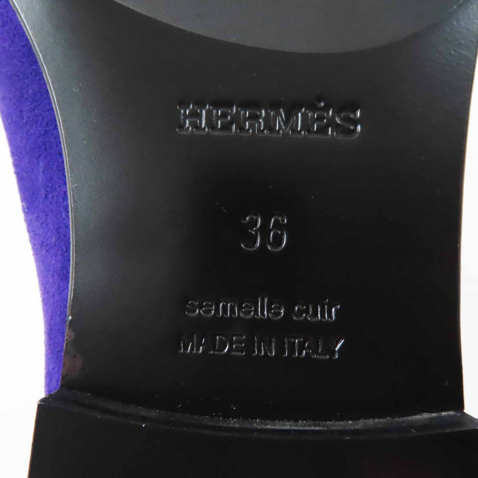 極美品◎HERMES エルメス 232012Z オネスト モカシン スウェードレザー