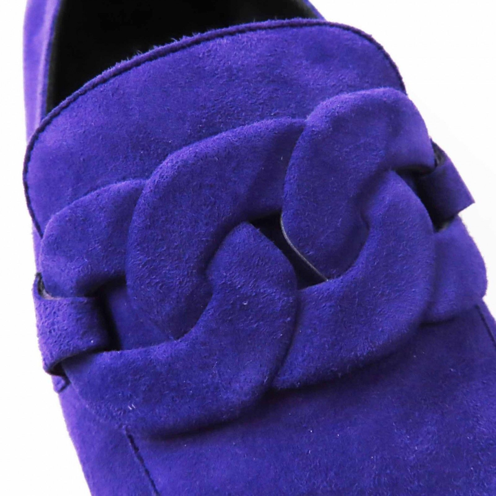 極美品◎HERMES エルメス 232012Z オネスト モカシン スウェードレザー