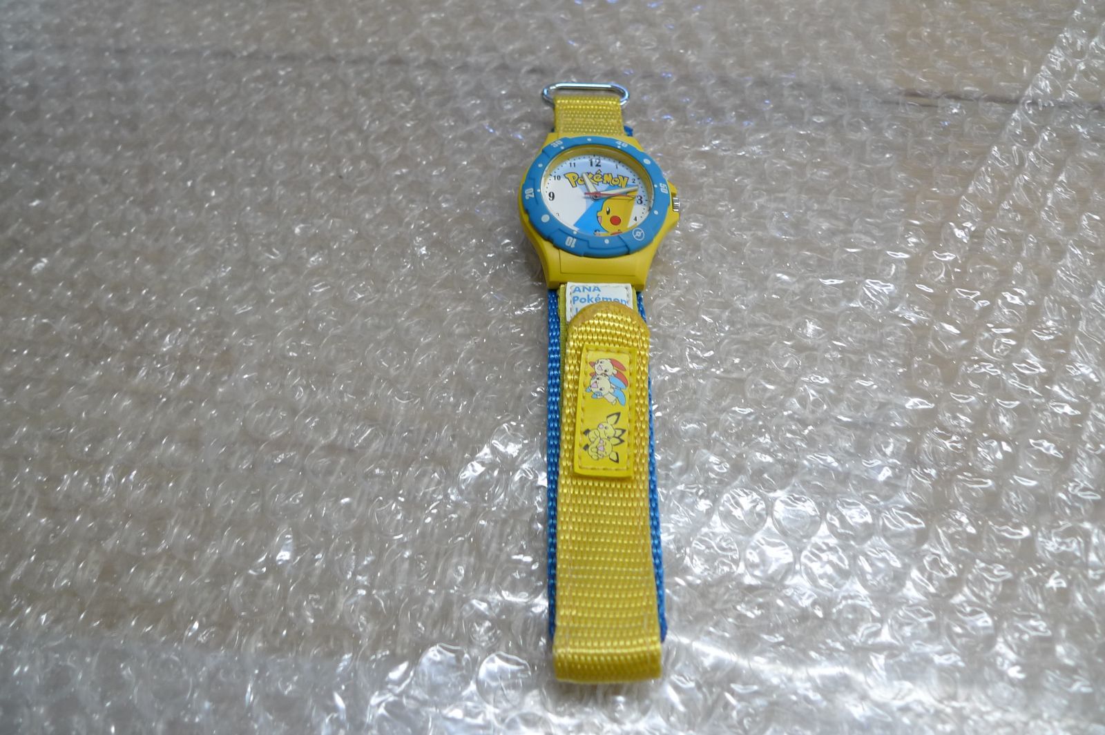 ANA ポケモンジェット　ポケモンコラボ スポーツウォッチ腕時計 現状品 エーエヌエー ANA 【ジャンク品】 ポケモンジェット スポーツウォッチ