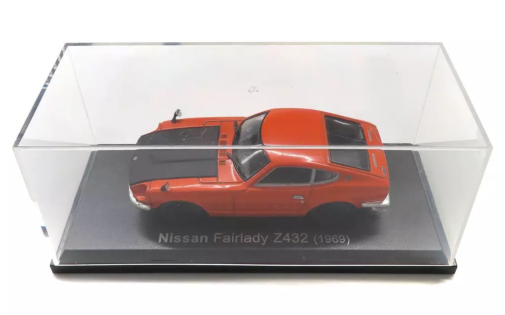 中古】ミニカー [単品] 1/43 Nissan Fairlady Z432 1969(オレンジ