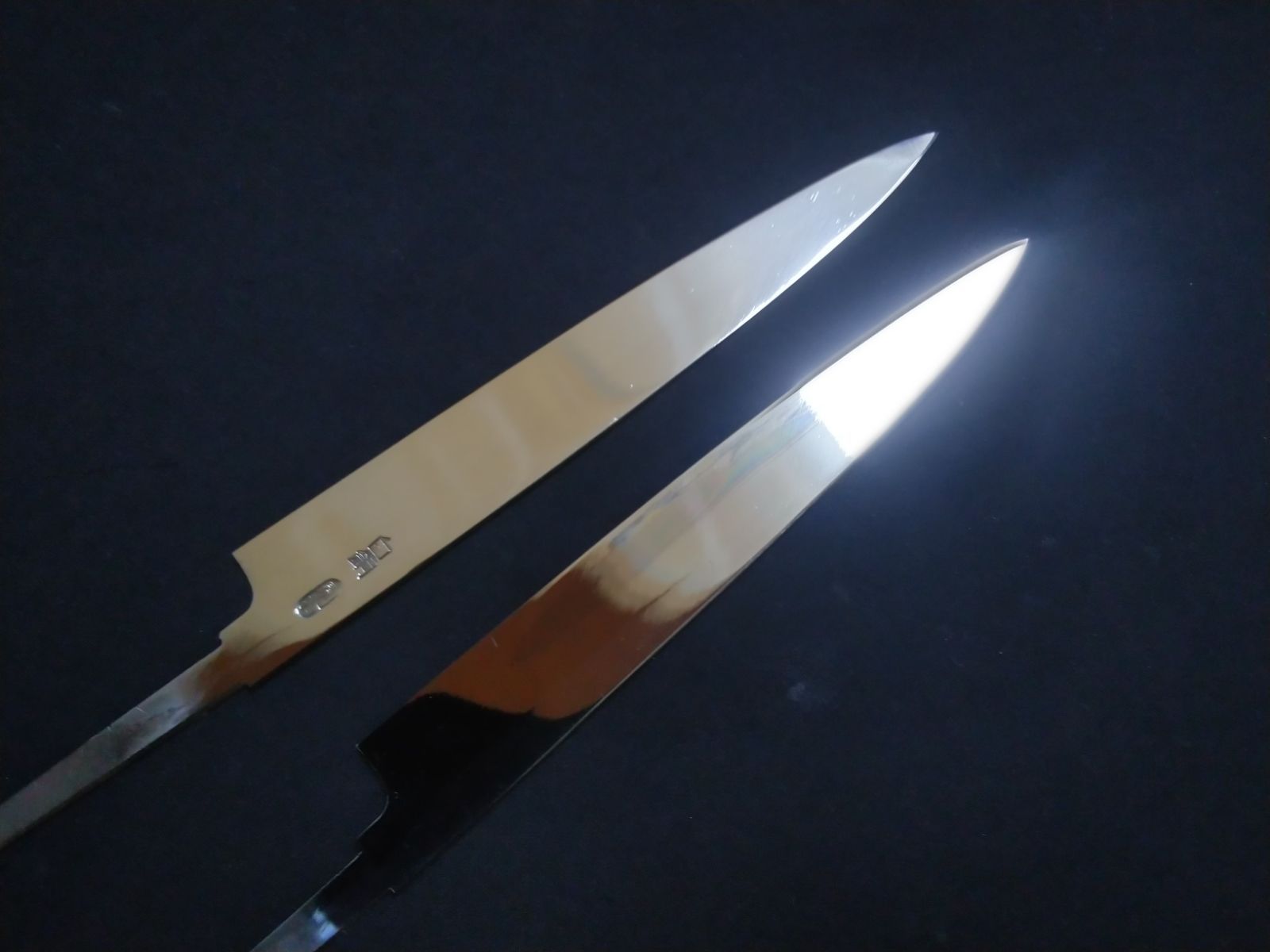 柳刃包丁 白二鋼二層鋼