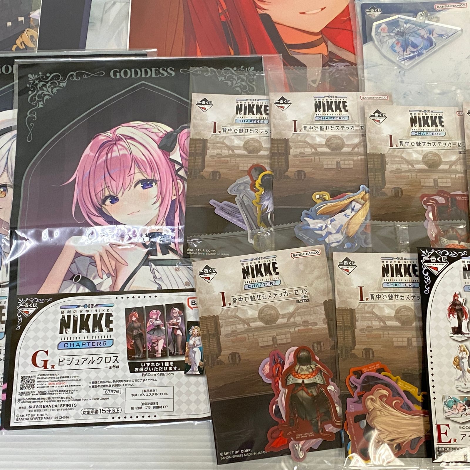 勝利の女神:NIKKE シンデレラ クリアポスター アクリルミラーチャーム 勝利の女神:NIKKE シンデレラ クリアポスター アクリルミラーチャーム