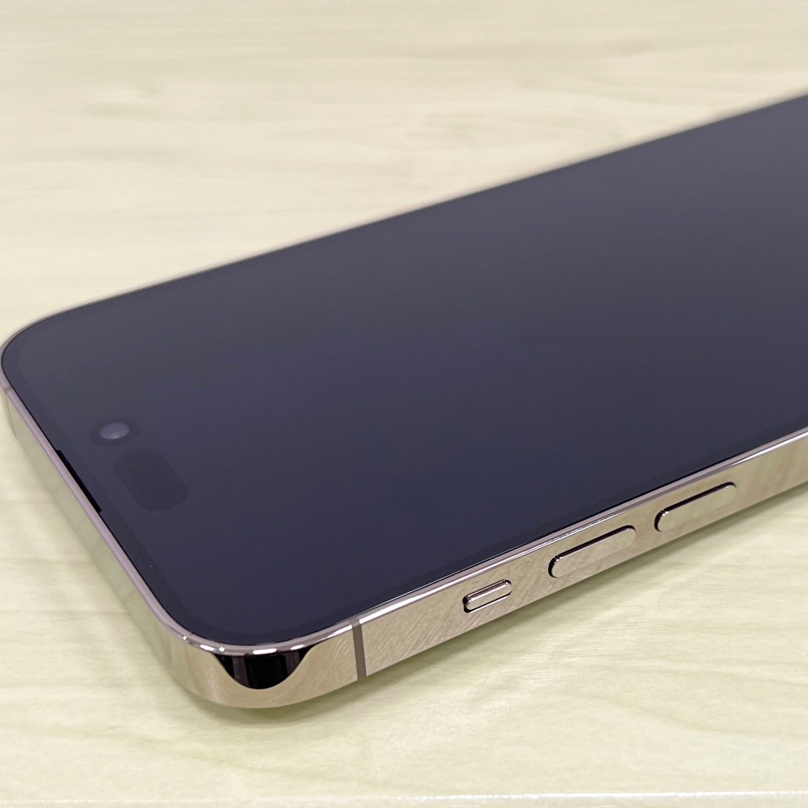 極美品】 iPhone14ProMax 本体 128GB ゴールド SIMフリー 21722 - メルカリ
