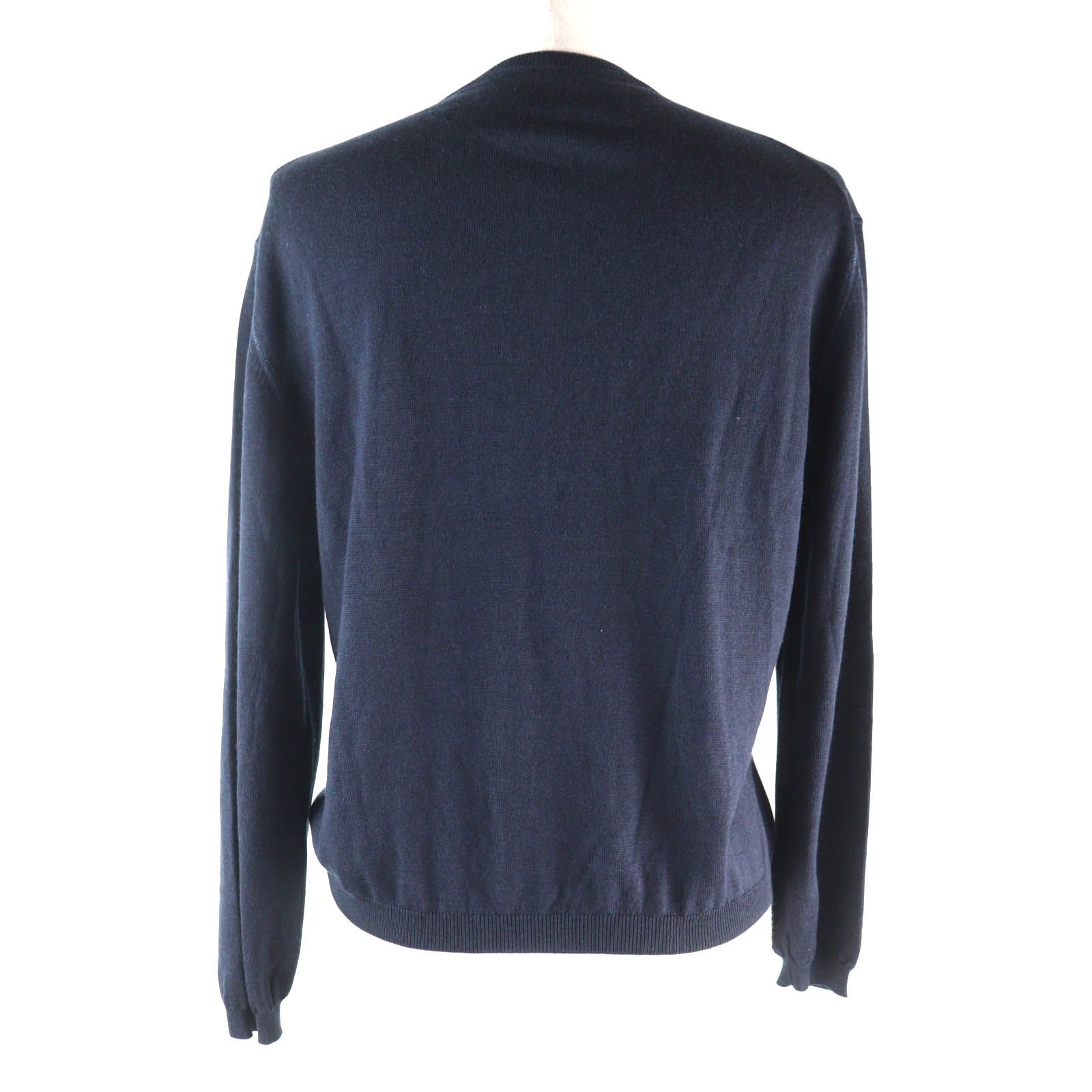 美品☆VALENTINO ヴァレンティノ カシミヤ シルク混 ロゴボタン付