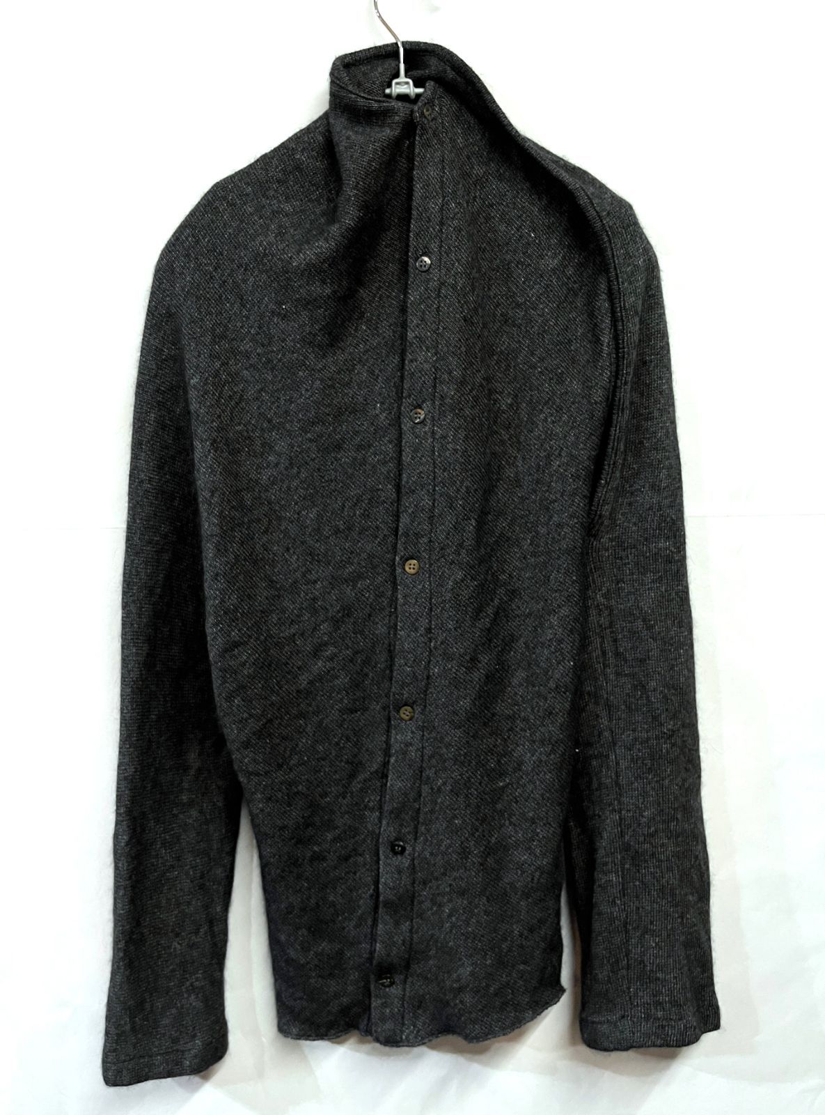 Yohji Yamamoto Y s｜ヨウジヤマモト ワイズ アシンメトリー 変型 ニット カーディガン