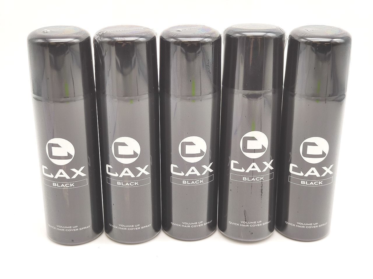 CAX 3本 ボリュームアップ スプレー ブラック 100g カックス CAX
