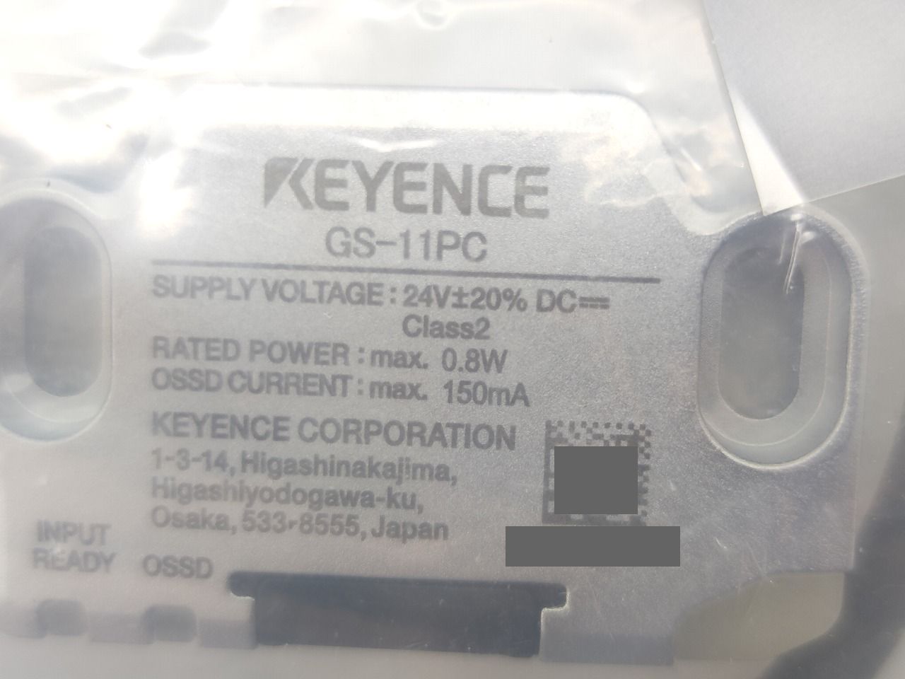 インボイス対応 箱なし 本体のみ キーエンス KEYENCE GS 11 PC その13
