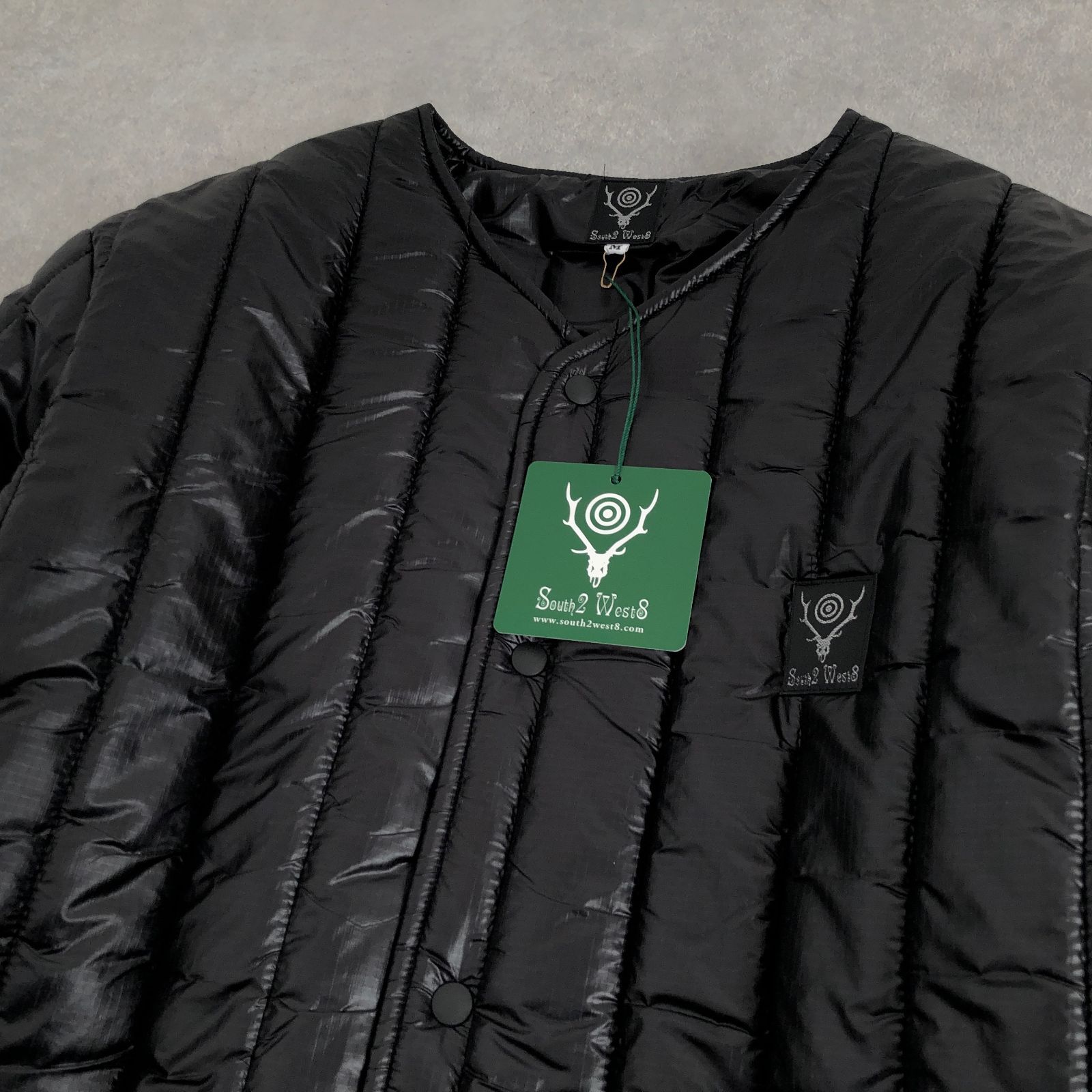 新品 定価3.5万 South2 WEST8 キルティング リップストップ ジャケット 