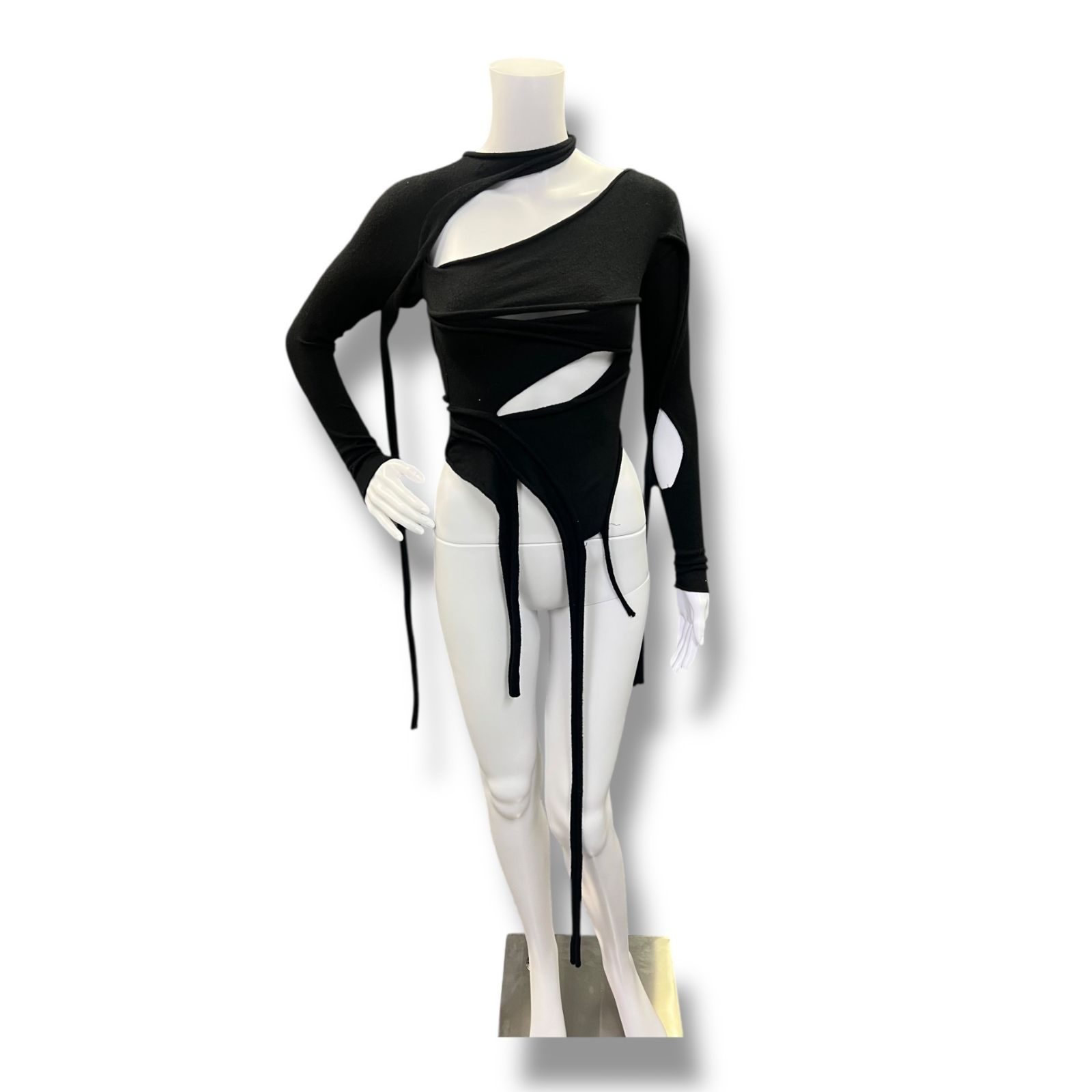 OTTOLINGER 25AW CUT-OUT LONG SLEEVE KNIT TOP カットアウトロング 