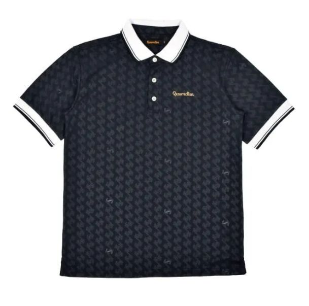 極美品 新品級 レザレクション ポロシャツ resurrection総柄 極美品 新品級 レザレクション ポロシャツ resurrection総柄 POLO