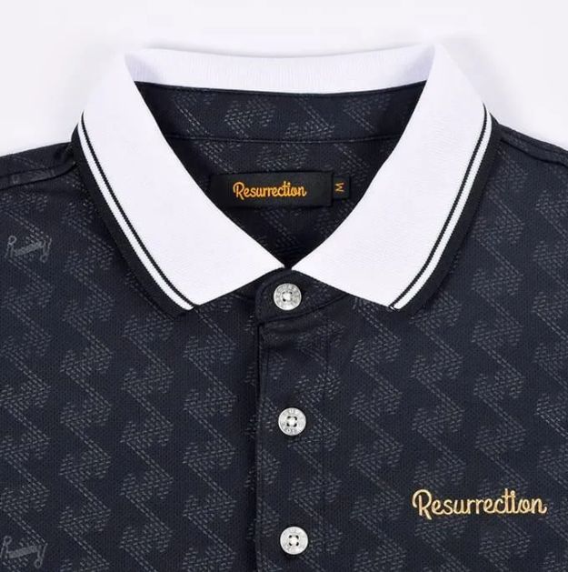 Resurrection レザレクション メンズ GMエンボスクレリックポロ - メルカリ