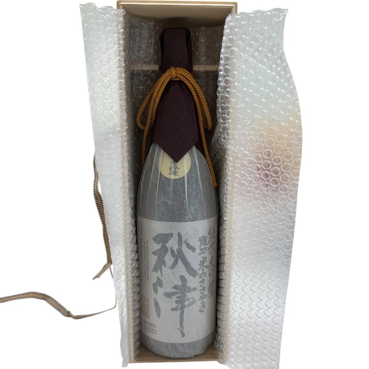 未開栓 純米大吟醸 秋津 龍力米のささやき 1800ml 日本酒 - メルカリ