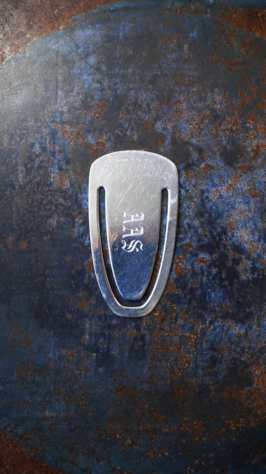 VINTAGE TIFFANY Co ティファニー カドゥケウス ブックマーク 栞 シルバー925 ヴィンテージ オールド メンズ