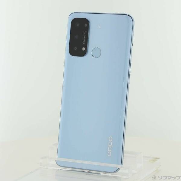 中古品〕 OPPO Reno5 A 128GB アイスブルー CPH2199 SIMフリー【262