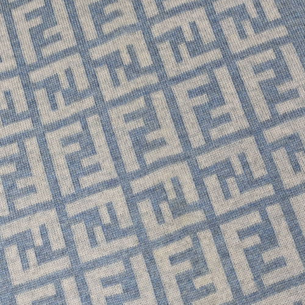 FENDI イタリア製 ズッカ柄 ウール マフラー - メルカリ