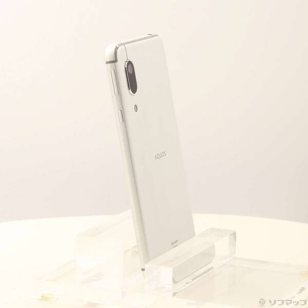 中古品〕 AQUOS sense3 basic 32GB シルバー SHV48 auロック解除SIM
