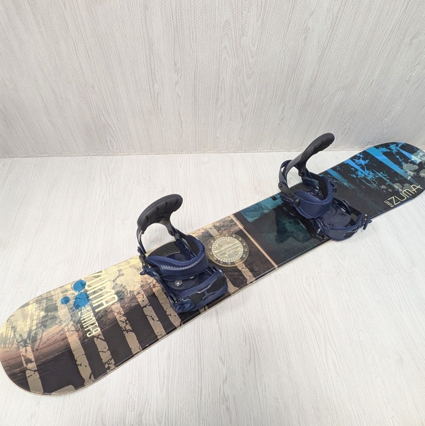良品 ZUMA limit9 スノーボード 152cm ズマ ビンディング付き L/M