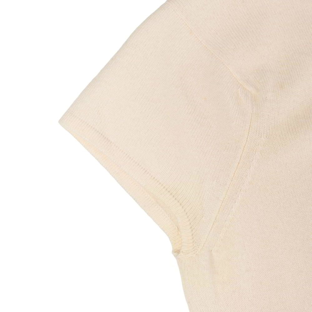 CHANEL 05A P26634V00007 カシミヤ ハイネック 半袖 ニット - メルカリ 