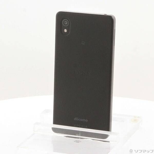 中古品〕 Xperia Ace III 64GB ブラック SO-53C docomo SIMフリー【349