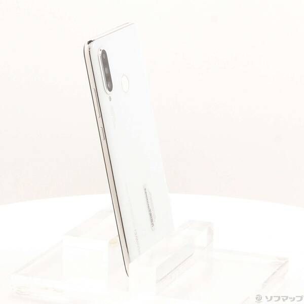 中古品〕 HUAWEI P30 lite 64GB パールホワイト HWSEC3 Y!mobile【352