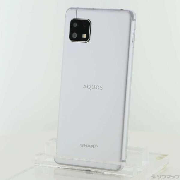AQUOS 携帯　sense4 lite 美品　本体　シルバー SHARP AQUOS sense4 liteシルバー スマートフォン 本体 AQUOS sense4
