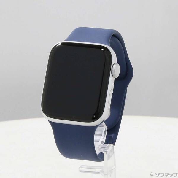 中古品〕 Apple Watch SE 第2世代 GPS 44mm シルバーアルミニウム