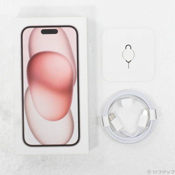  〔 品〕 iPhone 15 128 GB ピンク MTMJ 3 J A SIMフリー 344 スマートフォン本体 スマートフォン 携帯電話