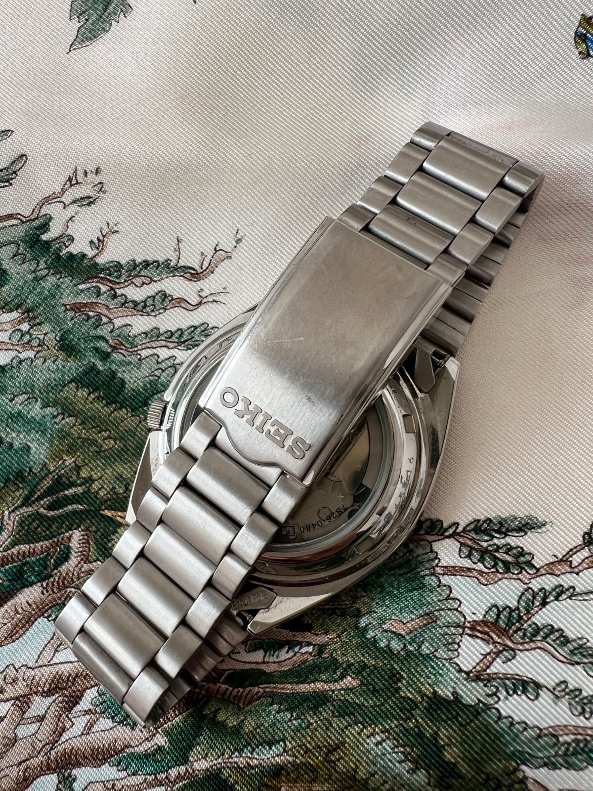 セイコー5 自動巻き時計☆裏スケルトン☆7S26-0480☆稼働品☆ - メルカリ